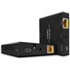 Lindy 38205 - 3840 x 2160 Pixel - Trasmettitore e ricevitore AV - 50 m - Cablato - Nero - HDCP - 38205
