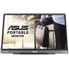 ASUS ZenScreen MB16ACE - 39,6 cm (15.6″) - 1920 x 1080 Pixel - Full HD - LED - 5 ms - Grigio - 90LM0381-B04170