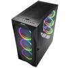 Sharkoon REV300 - Tower - PC - Nero - ATX - EATX - micro ATX - Mini-ITX - Vetro temperato - Ventole - 4044951032129