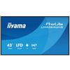 Iiyama 108 cm 43″ LH4364UHS-B1AG 16 9 2xHDMI+USB-C IPS - 108 cm - 43″ - LH4364UHS-B1AG