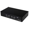 StarTech.com Switch KVM DisplayPort USB a 4 porte con audio - 3840 x 2400 Pixel - Nero - SV431DPUA