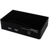 StarTech.com Switch KVM DisplayPort USB professionale a 2 porte con audio - 3840 x 2400 Pixel - 4K Ultra HD - 24 W - Nero - SV231DPUA