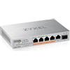ZyXEL XMG-100 Series XMG-105HP - Switch - non gestito - unmanaged - 5 x 100/1000/2.5G (PoE++) - XMG-105HP-EU0101F