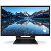 Philips Monitor LCD con SmoothTouch 242B9T/00 - 60,5 cm (23.8″) - 1920 x 1080 Pixel - Full HD - IPS - 5 ms - Nero - 242B9T/00