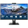 Philips P Line 329P1H/00 - 80 cm (31.5″) - 3840 x 2160 Pixel - 4K Ultra HD - LED - 4 ms - Nero - 329P1H/00