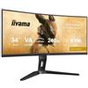 iiyama G-MASTER Monitor Curvo UWQHD 34″ Business/Gaming - GCB3486WQSCP-B1