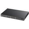 ZyXEL XGS2210-52 - Gestito - L2 - Gigabit Ethernet (10/100/1000) - Montaggio rack - 1U - XGS2210-52-EU0101F