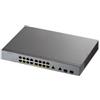 ZyXEL GS1350-18HP-EU0101F - Gestito - L2 - Gigabit Ethernet (10/100/1000) - Supporto Power over Ethernet (PoE) - Montaggio rack - GS1350-18HP-EU0101F