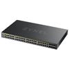 ZyXEL GS2220-50HP-EU0101F - Gestito - L2 - Gigabit Ethernet (10/100/1000) - Supporto Power over Ethernet (PoE) - Montaggio rack - GS2220-50HP-EU0101F