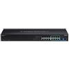 TRENDnet TPE-BG182G - Non gestito - Gigabit Ethernet (10/100/1000) - Full duplex - Supporto Power over Ethernet (PoE) - Montaggi - TPE-BG182G