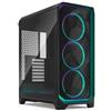 Fractal Design Meshify 3 Ambience Pro RGB Light Tint Black - Gehäuse - ATX - FD-C-MES3A-03