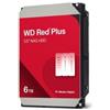 Western Digital WD Red Plus WD60EFPX - Disco rigido - 6 TB - interno - 3.5″ (8.9 cm) - WD60EFPX