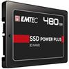 EMTEC X150 Power Plus - 480 GB - 2.5″ - 520 MB/s - 6 Gbit/s - ECSSD480GX150
