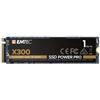EMTEC X300 NVMe 1000 GB - Disco a stato solido - ECSSD1TX300