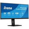 iiyama ProLite UltraWide Monitor 34″ 3440x1440 120Hz - XUB3493WQSU-B6