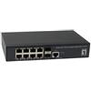 LevelOne GEL-1061 - Switch - gestito - 8 x 10/100/1000 + 2 x SFP - GEL-1061NEUEVERSION