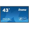Iiyama ProLite LE4341S-B2 - Classe di diagonale da 109 cm (43″) (108 cm (42,5″) - LE4341S-B2