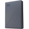Western Digital WD My Passport WDBY3J0060BGY - Disco rigido - crittografato - 6 TB - esterno (portatile) - WDBY3J0060BGY-WESN