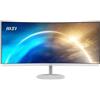 MSI Pro MP341CQWDE Monitor PC 86,4 cm (34″) 3440 x 1440 Pixel UltraWide Quad HD Bianco - 9S6-3PB2CT-038