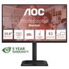 AOC E4 24E4CV Monitor PC 60,5 cm (23.8″) 1920 x 1080 Pixel Full HD LED Nero - 24E4CV