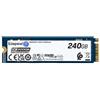 Kingston Data Center DC2000B - SSD - Enterprise - 240 GB - interno - M.2 2280 - PCIe 4.0 x4 (NVMe) - SEDC2000BM8/240G