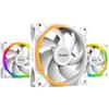 Be Quiet! Light Wings - Ventola per case - PWM - 120 mm - bianco (confezione da 3) - BL100