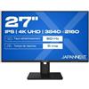 JAPANNEXT JN-IPS270UHD60F 16 9 HDMI/DP UHD - Flachbildschirm (TFT/LCD) - JN-IPS270UHD60F