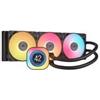 Corsair iCUE Link TITAN 240 RX LCD - Sistema di raffreddamento a liquido per processore - Dimensioni del dissipatore: 240 mm - ( - CW-9061022-WW