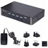 StarTech.com Switch KVM DisplayPort 1.4 a 4 porte, 8K 60Hz / 4K 144Hz, 2 porte USB 3.0, 4 porte USB 2.0, commutazione con tasti - D86A2-4-PORT-8K-KVM