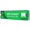 Western Digital WD Green SN350 NVMe SSD WDS100T3G0C-00AZL0 - SSD - 1 TB - interno - M.2 2280 - PCIe 3.0 x4 (NVMe) - WDS100T3G0C-00AZL0