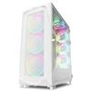 Sharkoon Case REV300 ATX/E-ATX 2xGlass bianco - Tower - ATX - 4044951039593