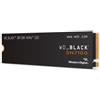 Western Digital WD Black - SSD - 1 TB - interno - M.2 2280 - PCIe 4.0 (NVMe) - WDS100T4X0E-00CJA0