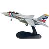 Modellino F-14D Tomcat Ala a Geometria Variabile Aereo Militare in Metallo