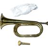 Tromba, corno, strumento musicale d'epoca per orchestra di festival e