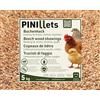 PINI Beechenhack - Lettiera igienica senza polvere, 5 kg, per pulcini, polli, quaglie, stalla ad alta assorbenza