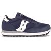 SAUCONY Jazz Original Sneaker In Pelle E Tessuto Blu Bianco - Donna - Blu Bianco