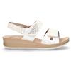 INBLU Sandalo In Ecopelle Con Zeppa Bianco - Donna - Bianco
