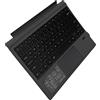 FTVOGUE Tastiera Italiana per Surface Pro 4 Wireless Portatile Staccabile con Retroilluminazione LED 7 Colori Tasti Funzione Touchpad Completo Bluetooth