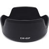 UNFAIRZQ EW60F EW-60F - Paraluce protettivo per obiettivo EF-M 18-150 mm F/3,5-6,3 IS per 55 mm, sostituisce EW-60F EW-60F paraluce