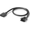 Saiyana Scheda madre, 12 V, 4 pin, RGB 5 V, 3 pin, cavo adattatore di conversione per PC, computer, striscia luminosa a LED, 3 pin/4 pin, maschio, femmina