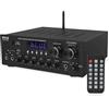 Pyle Amplificatore Stereo Bluetooth 300W a 2 Canali con MP3, USB, SD, AUX, RCA, MIC, Cuffie, FM, LED, Reverb Delay per Casse Home Theater e Studio Audio