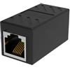 FUXIU RJ11 6P6C 6P4C 6P2C Femmina a Femmina Collegamento Telefono Cavo di Estensione Coupter Per Telefono