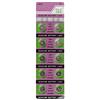 ruiruiNIE Batterie 10 Pezzi Batteria alcalina AG9 1,55 V Bottone a Bottone a Bottone LR936 394 SR936SW 194 V394 Controllo batterie a Distanza