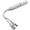 Mllepjdh - Splitter POE impermeabile da 48 V a 12 V con cavo adattatore video e alimentazione, modulo di alimentazione per extender telecamera IP 48 V a 12 V Poe Splitter