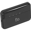 Goshyda Hotspot Mobile 5G WiFi6, Hotspot Mobile WiFi 5G Tipo C Ricarica Dual-band per Lavorare