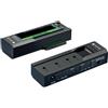Techly 623615 Adattatore/Duplicatore per HDD/SSD SATA da 2,5"/3,5" e SSD NVME M.2 Nero