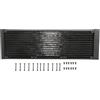 Dioche 360Mm Tubo di Raffreddamento Acqua Radiatore Alluminio Dissipazione di Calore Veloce Pc Scambiatore di Calore 12 Tubi Durevole Cper Scambiatore di Calore OMPuter 360Mm (360 mm)