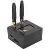 Goshyda Scheda Hotspot MMDVM Duplex, Modem Vocale Digitale Multimodale, Schermo OLED UHF VHF con Ventola PI Arancione Integrata, Supporto YSF DMR NXD P25 DMR YSF DSTAR