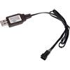 SOLARIS AUTOMOTIVE Gwxevce 6,4 V/7,4 V 500 mA caricabatterie Li-i SM-3P RC giocattolo telecomando positivo portatile USB nero