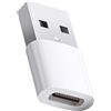 FUXIU Adattatore da USB a USB C Per 15 14 13 USB Maschio A Type-C Femmina Convertitore Cellulare Orologio Trasferimento Dati Adattatore di Ricarica